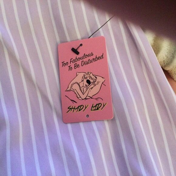 NWT Shady Lady Brand Women’s Size L Pajama Top. - Picture 4 of 7